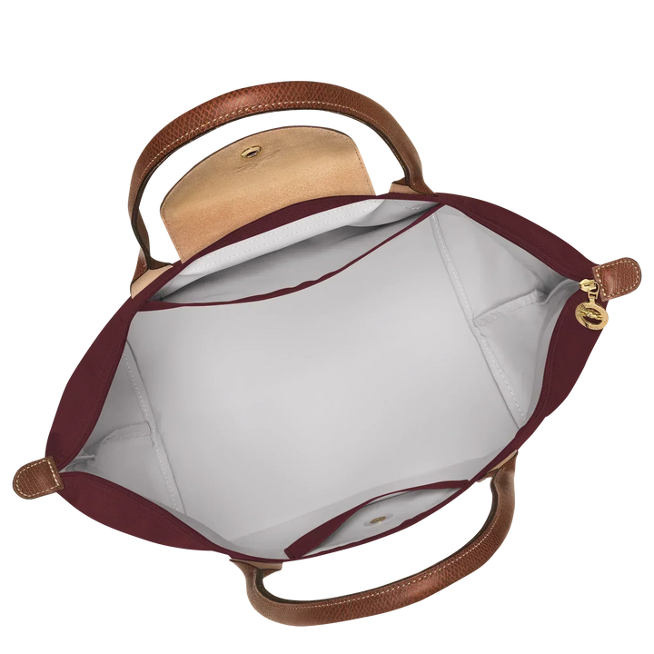 Julie | Longchamp Le Pliage Large Tote – Burgundy