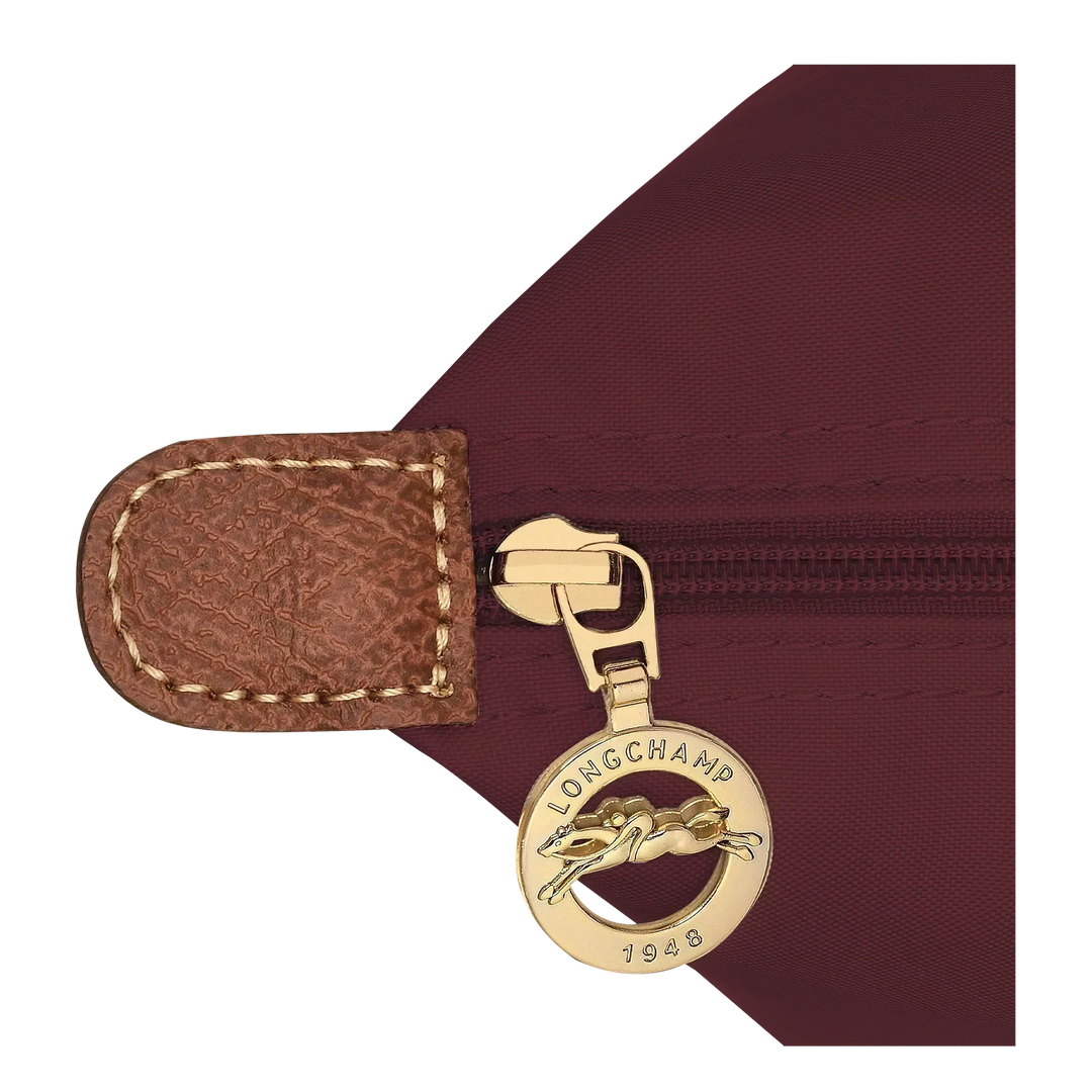 Julie | Longchamp Le Pliage Large Tote – Burgundy