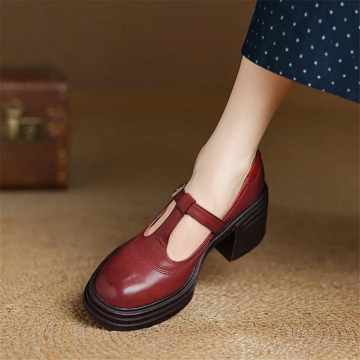 Rosalind | Chunky Mary Jane Pumps