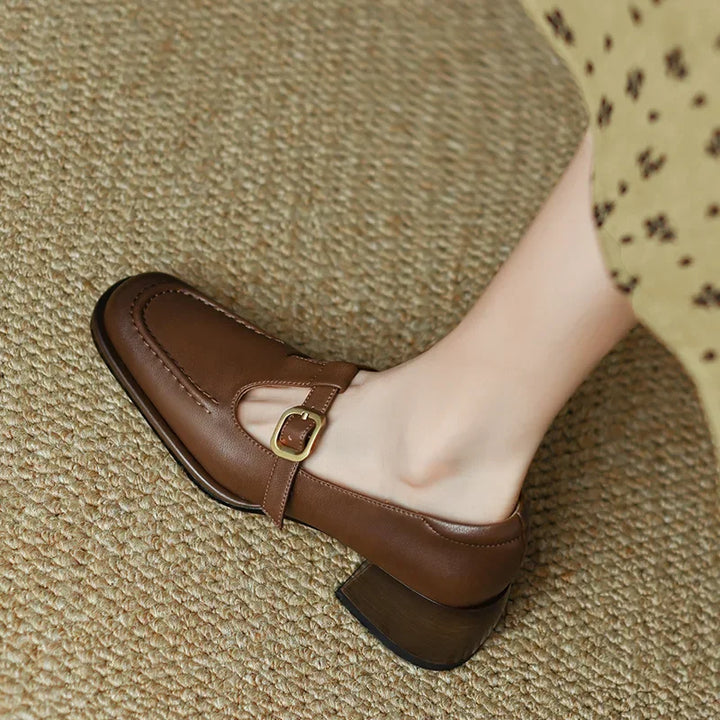 Beatrice | Classic T-Strap Pumps