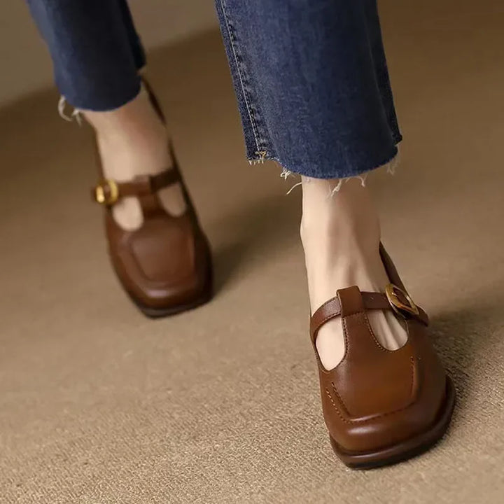 Beatrice | Classic T-Strap Pumps