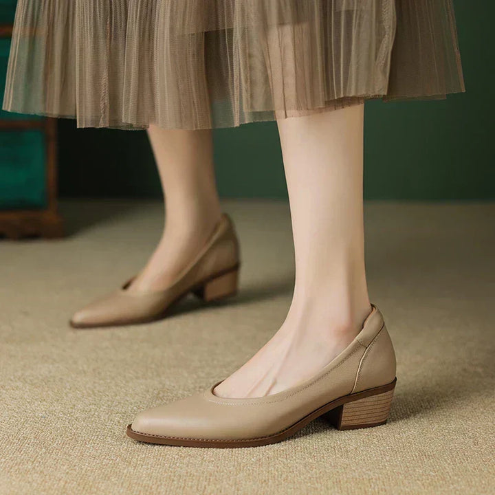 Aubrey | Mid-Heel Mary Janes