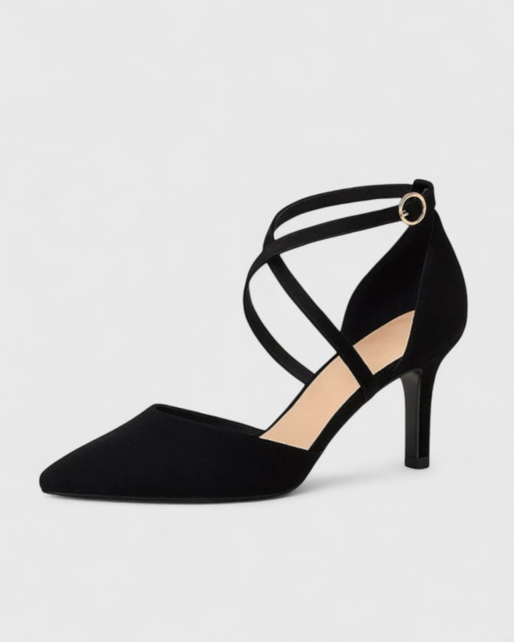 Florence | Modern Ankle-Strap Heels